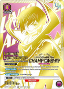 Image for Lelouch Lamperouge (Regionals 25-26) (UEPR/CGH-1-017) (UEPR) - Union Arena