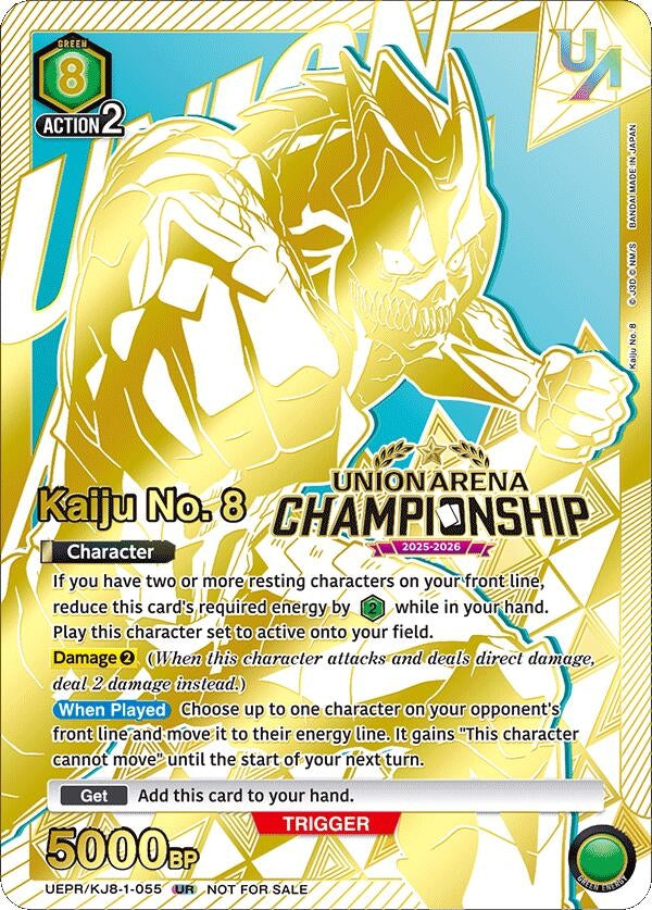 Image for Kaiju No. 8 (Regionals 25-26) (UEPR/KJ8-1-055) (UEPR) - Union Arena