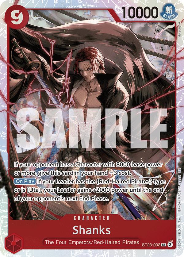 Shanks (002) [Deck de Démarrage : Shanks Rouge]