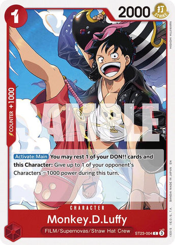 Monkey.D.Luffy [Mazo de Inicio: Red Shanks]