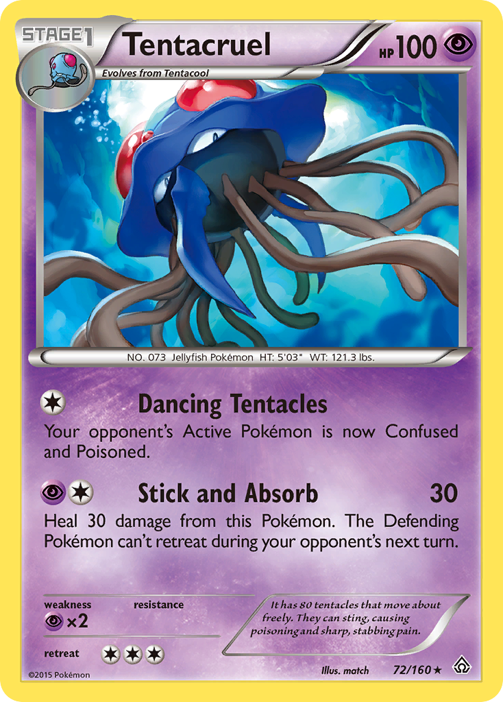 Tentacruel (72/160) [XY: Clash des Légendes]
