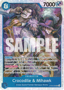 Crocodile et Mihawk [Deck de démarrage : Blue Buggy]