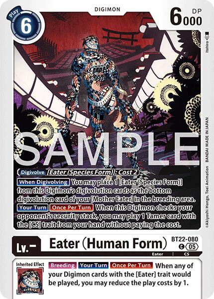 Mangeur [BT22-080] (Forme humaine) [Cyber Eden]