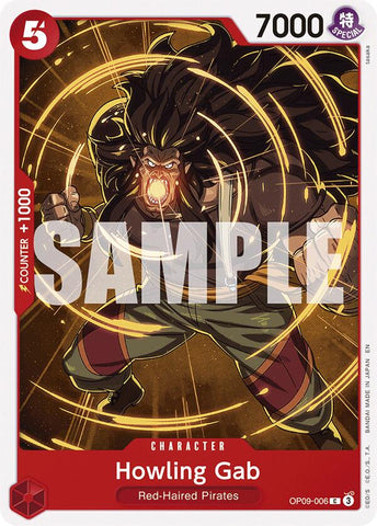 Aullido de Gab (Reedición) [Mazo de Inicio: Shanks Rojo]