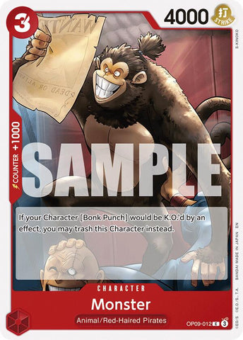 Monstre (Réimpression) [Deck de Démarrage : Shanks le Roux]