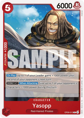 Yasopp (Reimpresión) [Mazo de Inicio: Shanks Rojo]