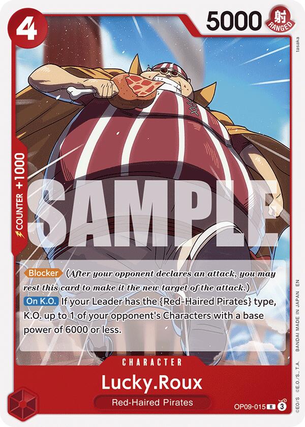 Lucky.Roux (Réédition) [Deck de Démarrage : Shanks Rouge]