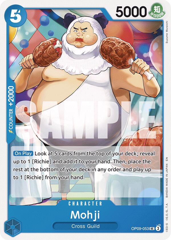 Mohji (Réimpression) [Deck de Démarrage : Buggy Bleu]