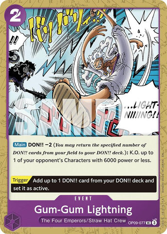 Goma Goma Rayo (Reedición) [Mazo de Inicio: Monkey.D.Luffy Morado/Negro]
