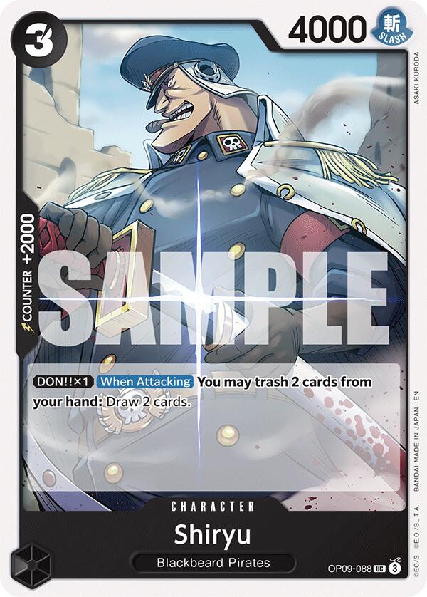 Shiryu (Réédition) [Deck de Démarrage : Marshall D. Teach Noir]