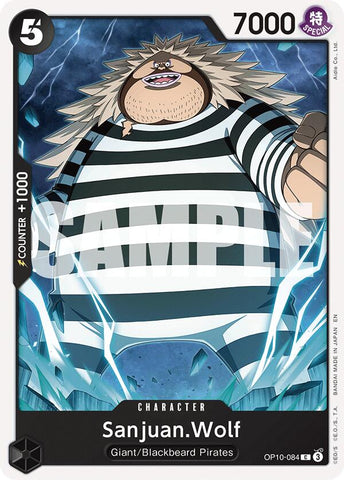 Sanjuan.Wolf (Reimpresión) [Mazo de Inicio: Marshall.D.Teach Negro]