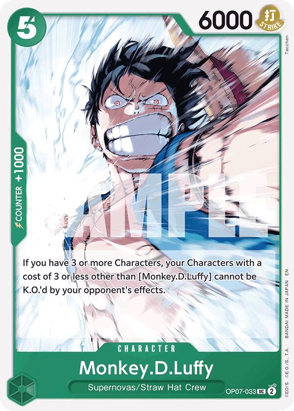 Monkey.D.Luffy (Réédition) [Deck de Démarrage : GREEN Jewelry Bonney]