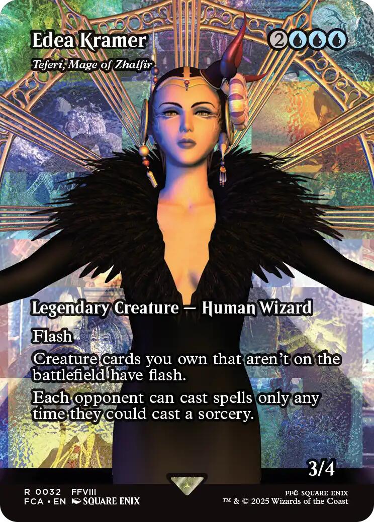 Edea Kramer - Teferi, Mage de Zhalfir (Présentation) [FINAL FANTASY : À travers les Âges]