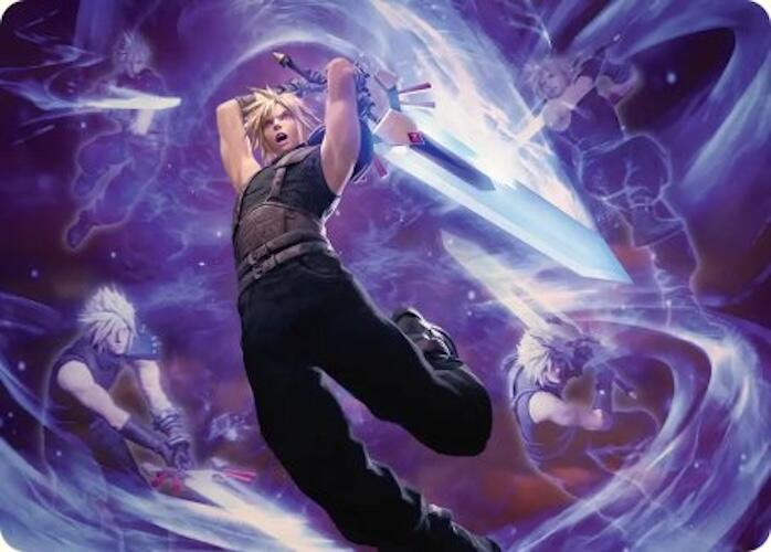 Carte d'art de la Transcendance de Cloud [Série d'art FINAL FANTASY]