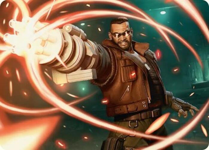 Carte d'art Barret Wallace [Série d'art FINAL FANTASY]