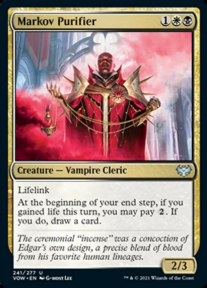 Purificador Markov [Innistrad: Voto Carmesí]