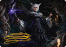 Y'shtola, Art Carte Bénie par la Nuit (21) (Signature estampée or) [FINAL FANTASY Série d'Art]