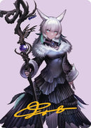 Y'shtola, Art Card des Bienfaits nocturnes (53) (Signature estampée or) [FINAL FANTASY Art Series]