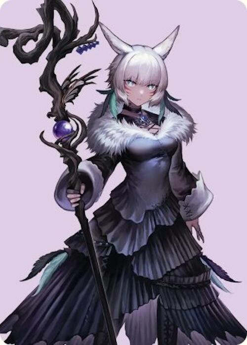 Y'shtola, Art Card Bénie de la nuit (53) [Série d'Art FINAL FANTASY]