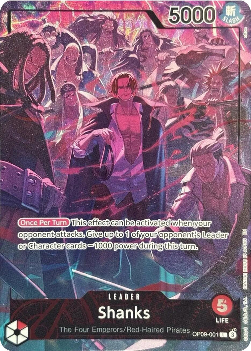 Shanks (Version anglaise – Set 2ème Anniversaire) [Cartes promotionnelles One Piece]