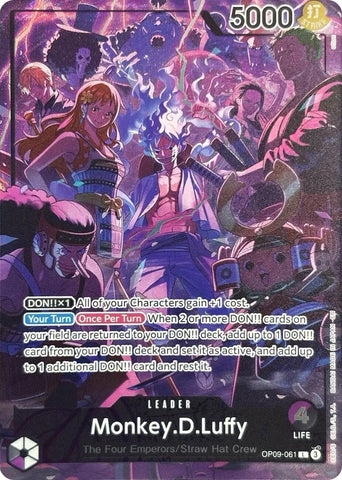 Monkey.D.Luffy (Set 2.º Aniversario Versión en Inglés) [Cartas Promocionales de One Piece]
