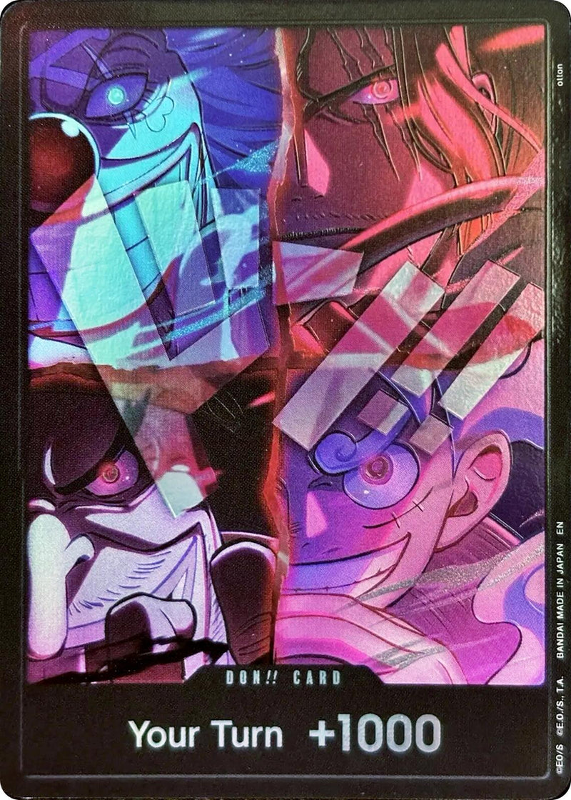 ¡¡DON!! Card (Versión en inglés Set 2º Aniversario) [Cartas promocionales de One Piece]