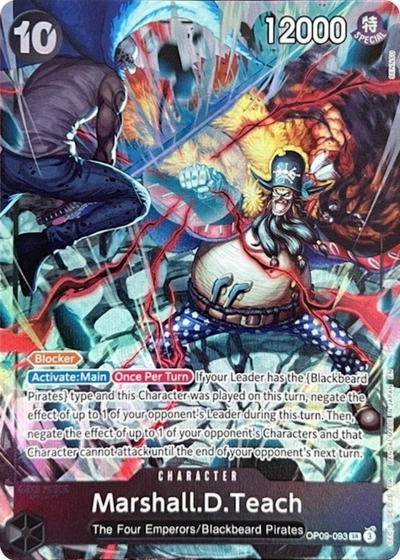 Marshall.D.Teach (Version anglaise – Set 2e anniversaire) [Cartes promotionnelles One Piece]