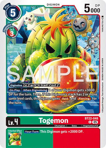 Togemon [BT22-048] [Ciber Edén]