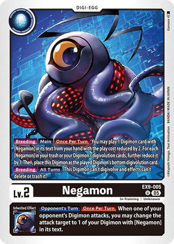 Negamon [EX9-005] [Monstruos Versus]