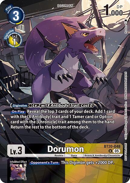 Dorumon [BT20-048] (Boîte Bonus) [Monstres Contre]