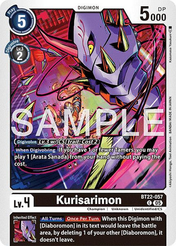 Kurisarimon [BT22-057] [Ciber Edén]