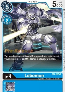 Lobomon [BT4-025] [Promos de Prelanzamiento Gran Leyenda]