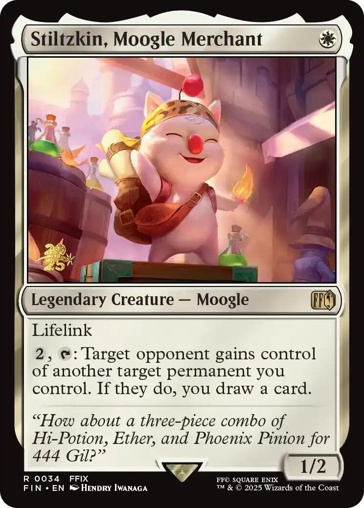 Stiltzkin, comerciante moguri [Carta Promocional de Prerelease de FINAL FANTASY]