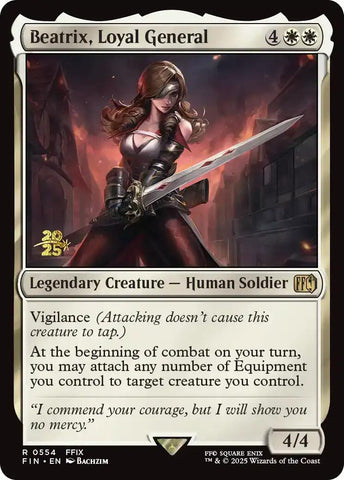 Beatrix, general leal [Prerelease de FINAL FANTASY]