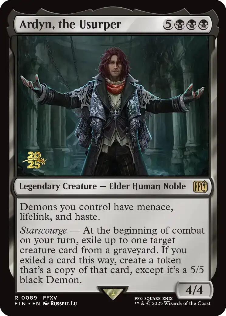 Ardyn, el Usurpador [Carta promocional de prelanzamiento de FINAL FANTASY]