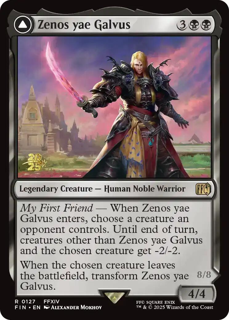 Zenos yae Galvus // Shinryu, Rival transcendant [FINAL FANTASY Carte promo avant-première]
