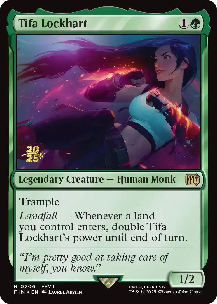 Tifa Lockhart [FINAL FANTASY Carta Promocional Pre-lanzamiento]