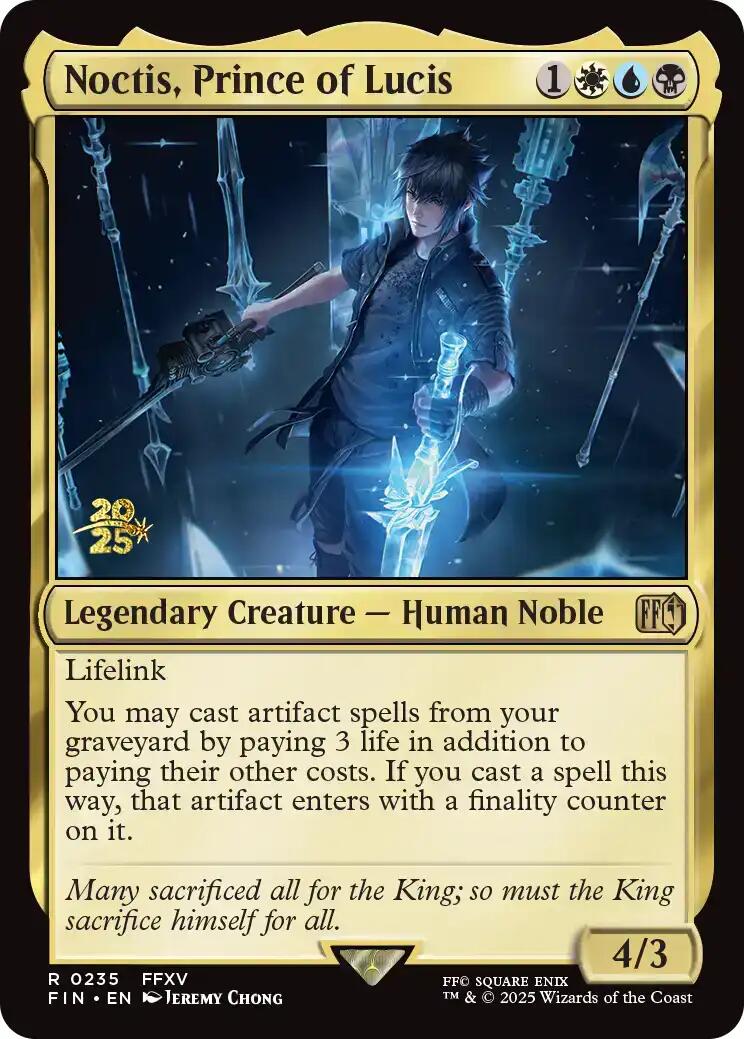 Noctis, Prince de Lucis [Promo d'avant-première FINAL FANTASY]