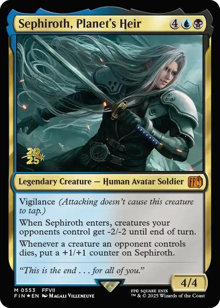Sephiroth, héritier de la planète [FINAL FANTASY Promo avant-première]