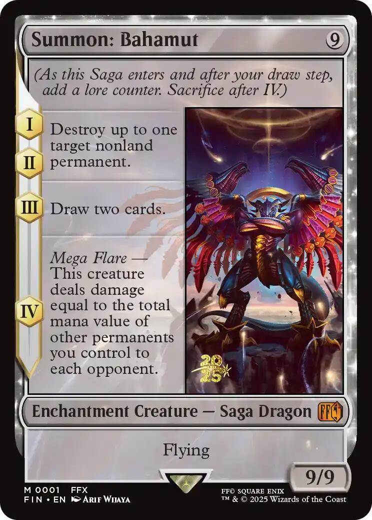 Invocación: Bahamut [FINAL FANTASY Prerelease Promo]