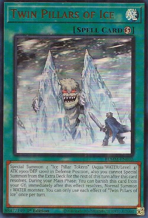 Les Piliers Jumeaux de Glace [BLMM-FR032] Ultra Rare