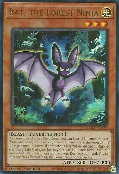 Bat, le ninja de la forêt [BLMM-FR034] Ultra Rare