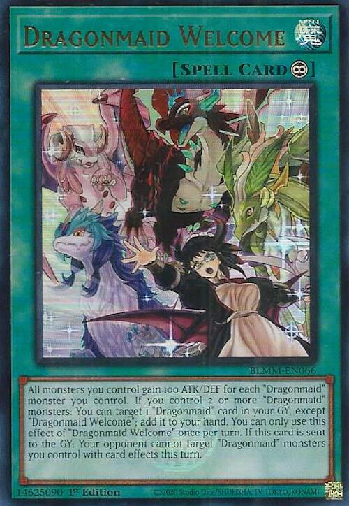 Servante Dragon Accueil [BLMM-EN066] Ultra Rare