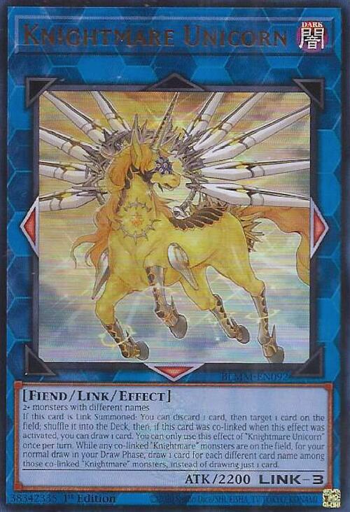 Chevalcauchemar Licorne [BLMM-FR092] Ultra Rare
