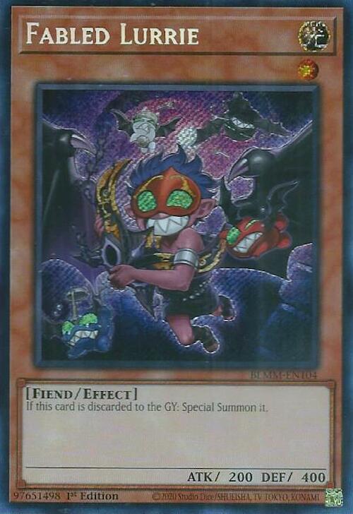 Lurrie fabuleuse [BLMM-EN104] Secret Rare