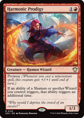 Prodige Harmonique [Commander : Les secrets de Strixhaven]