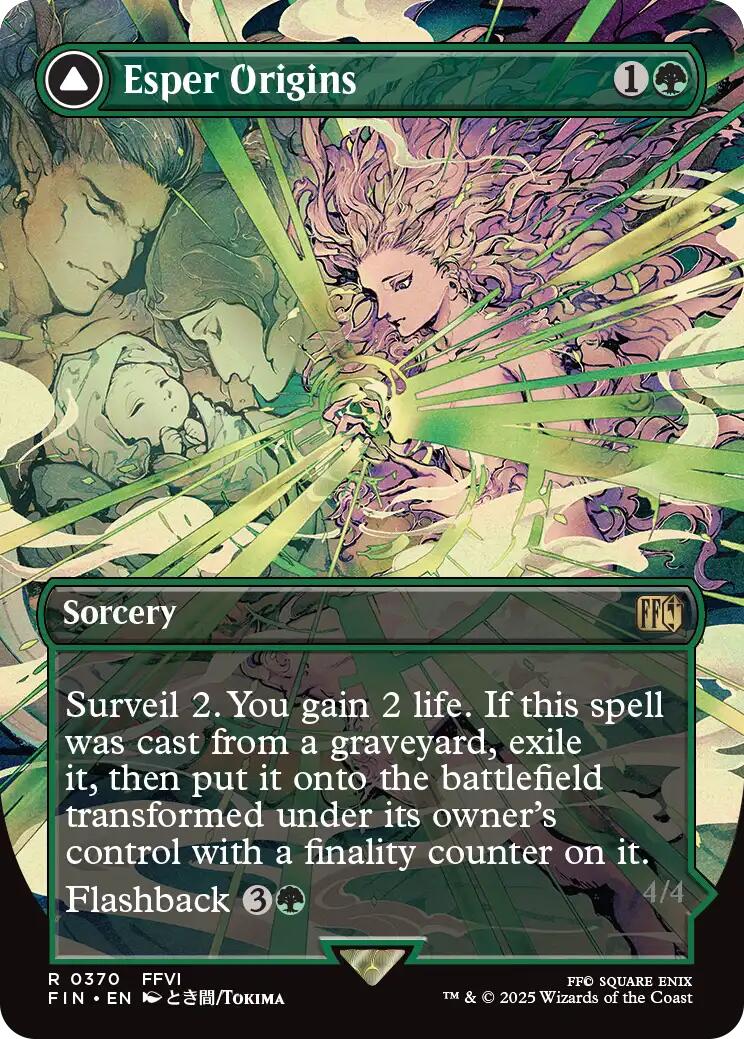 Esper Origins // Invocation : Maduin l'Espoir (Sans Bordures) [FINAL FANTASY]