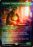 La abuela, siempre generosa - Fournisseur infatigable (Foil arc-en-ciel) [Secret Lair Drop Series]