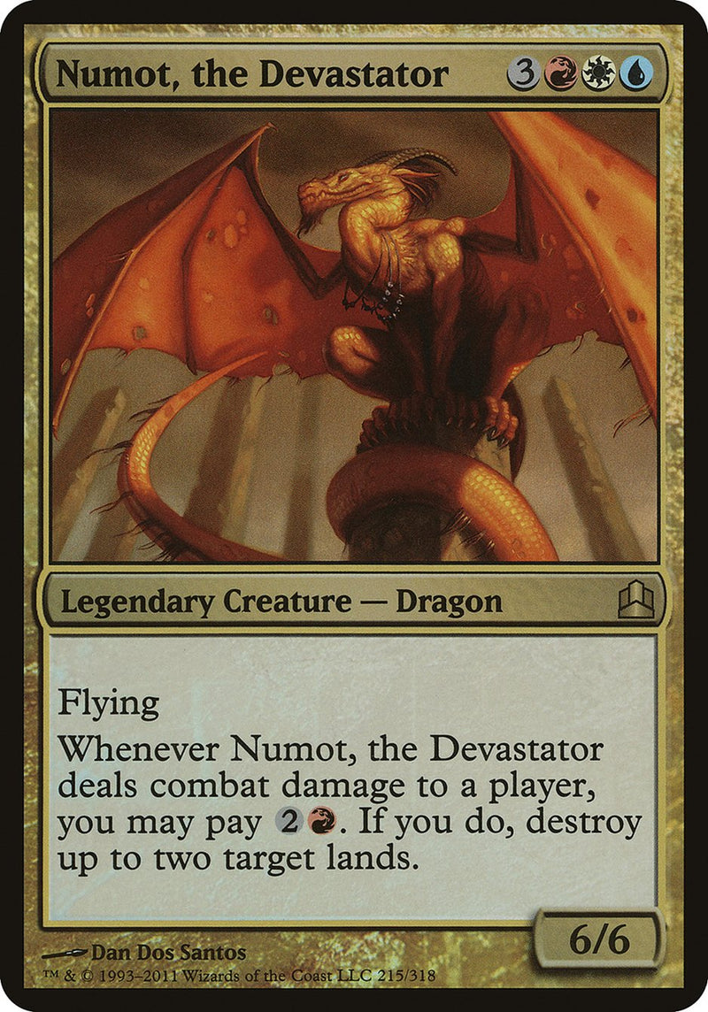 Numot, el Devastador (Sobredimensionada) [Commander 2011 Sobredimensionada]