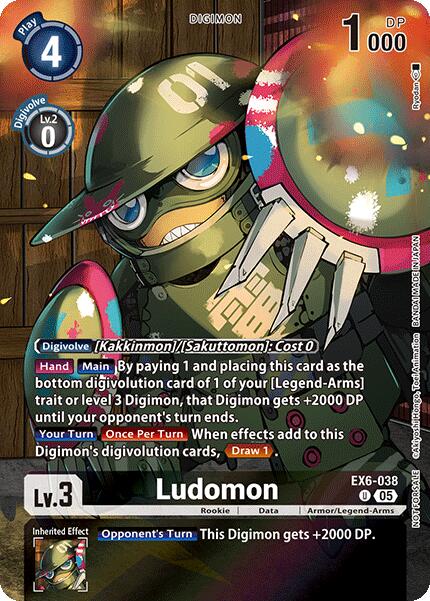 Ludomon [EX6-038] (Box Topper) [Monstres en Versus]
